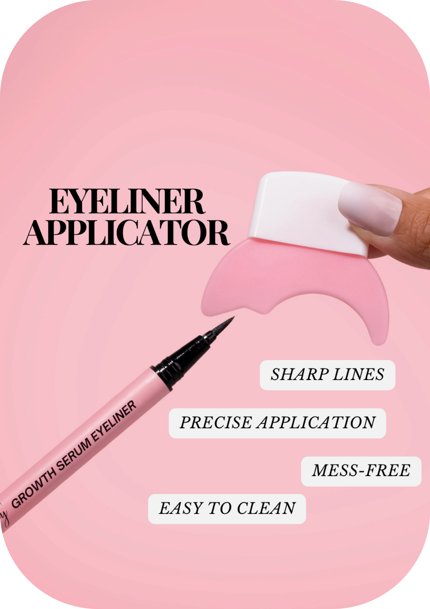 Makeup Applicator Shield